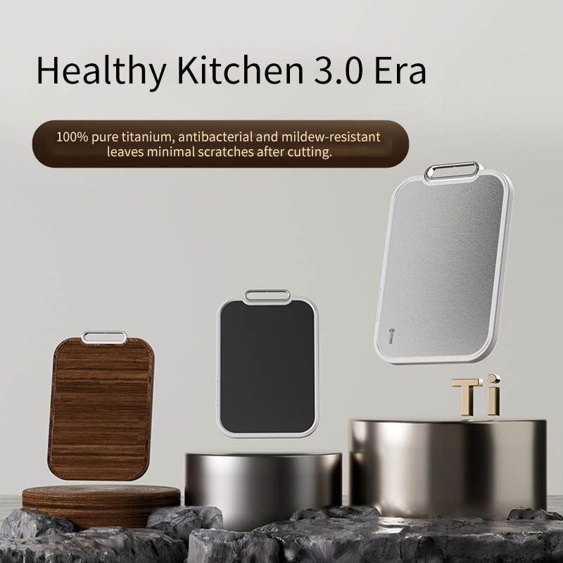 Food-Grade Pure Titanium Cutting Board